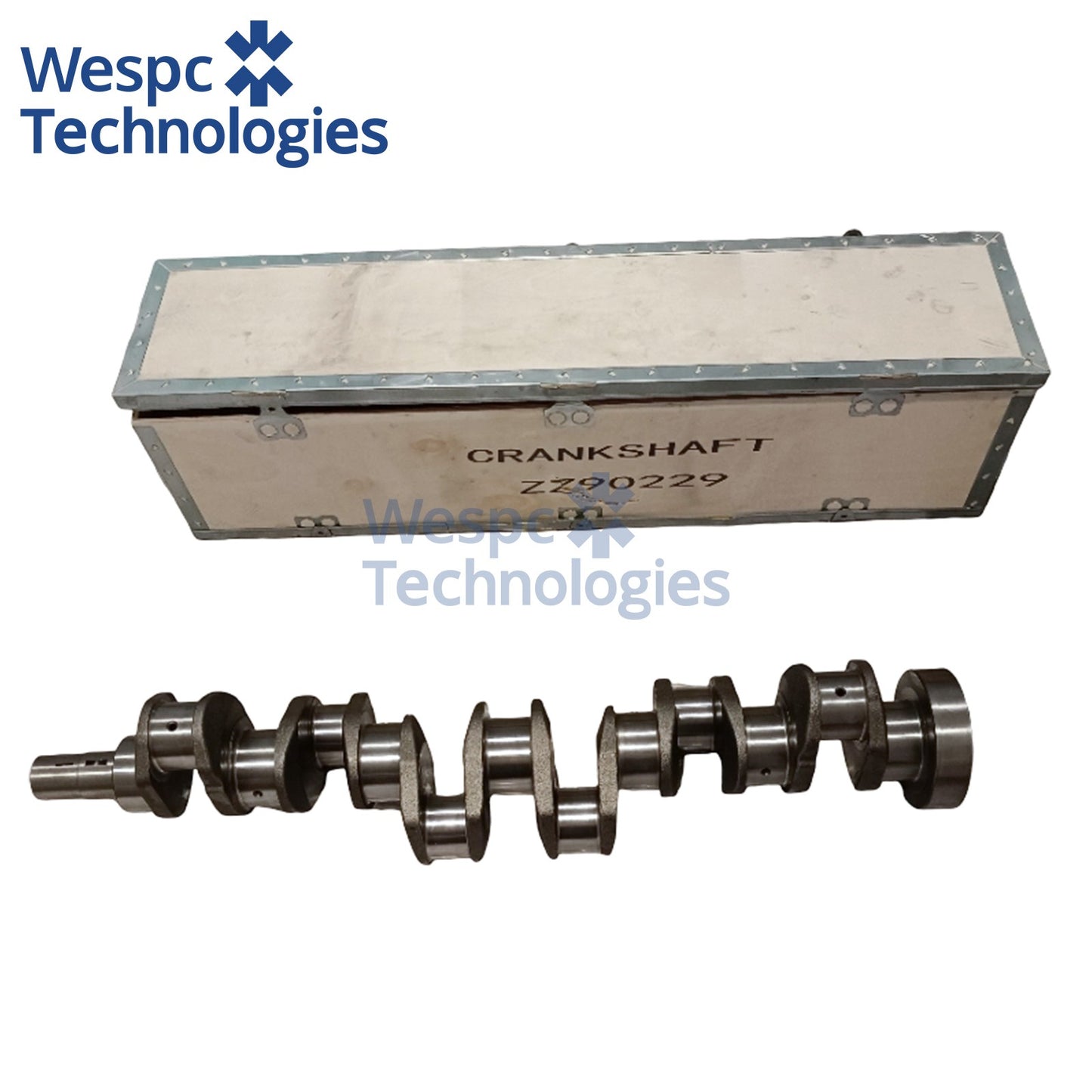 ZZ90229 Engine Alloy Crankshaft Compatible for Perkinss Replace parts Wespc