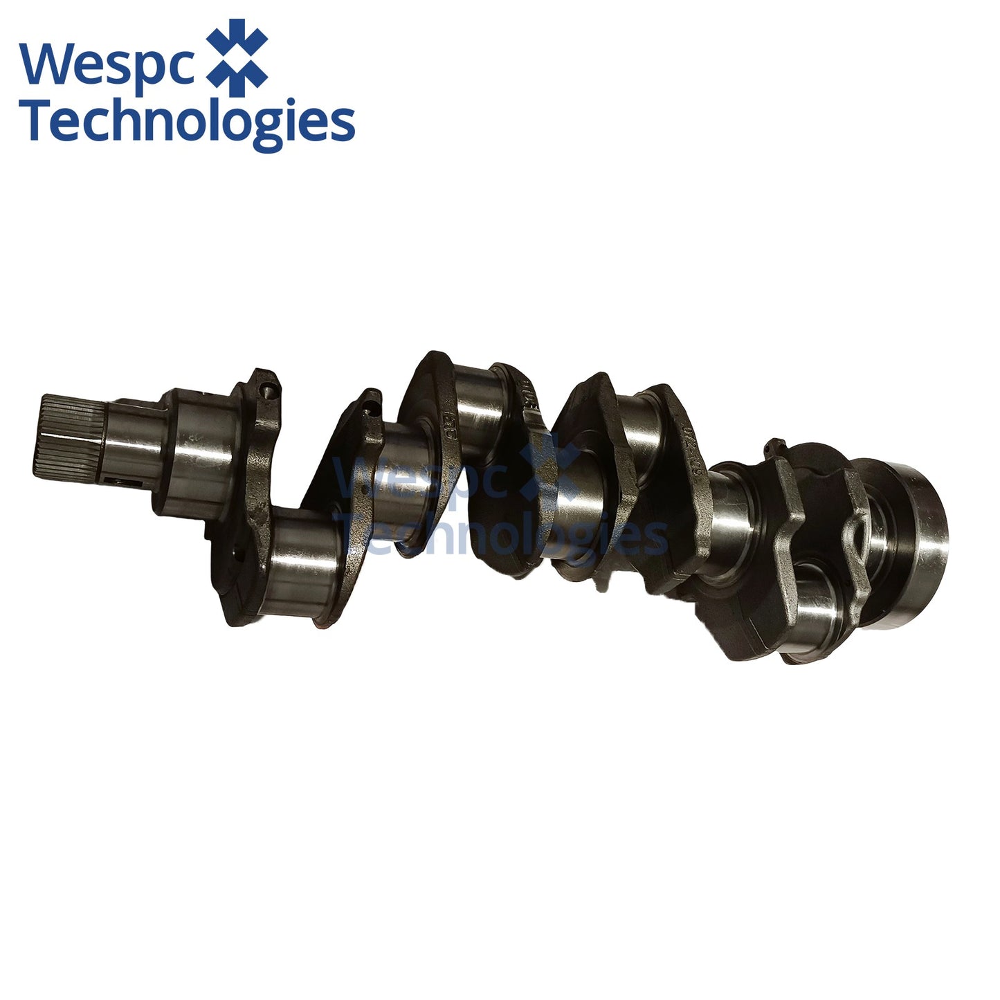 Crankshaft ZZ90239 Compatible with Perkins 1104A-4 1104C-44 Engines Replacement