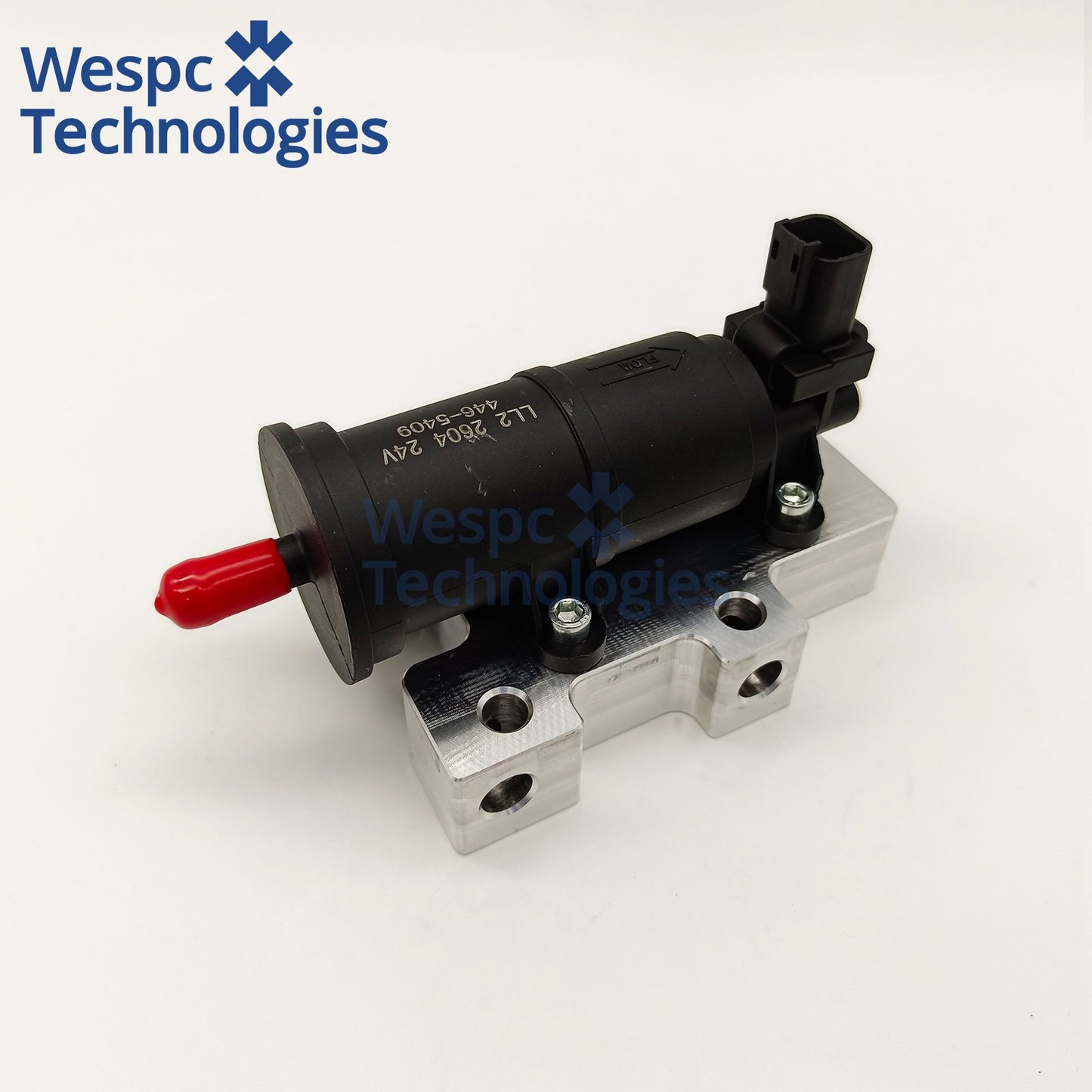 446-5409 24V External Fuel Transfer Pump Electric Fuel Lift Pump Replacement for Caterpillar C4.4 C6.6 C7.1 Engine Heavy Machinery