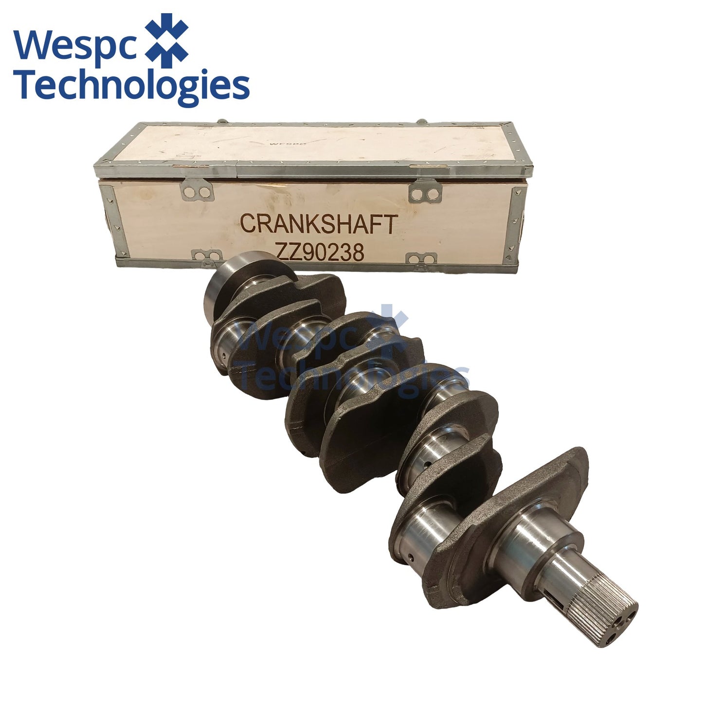 Crankshaft ZZ90238 FOR Perkins A4.236 A4.248 Engine Automotive Engine Parts