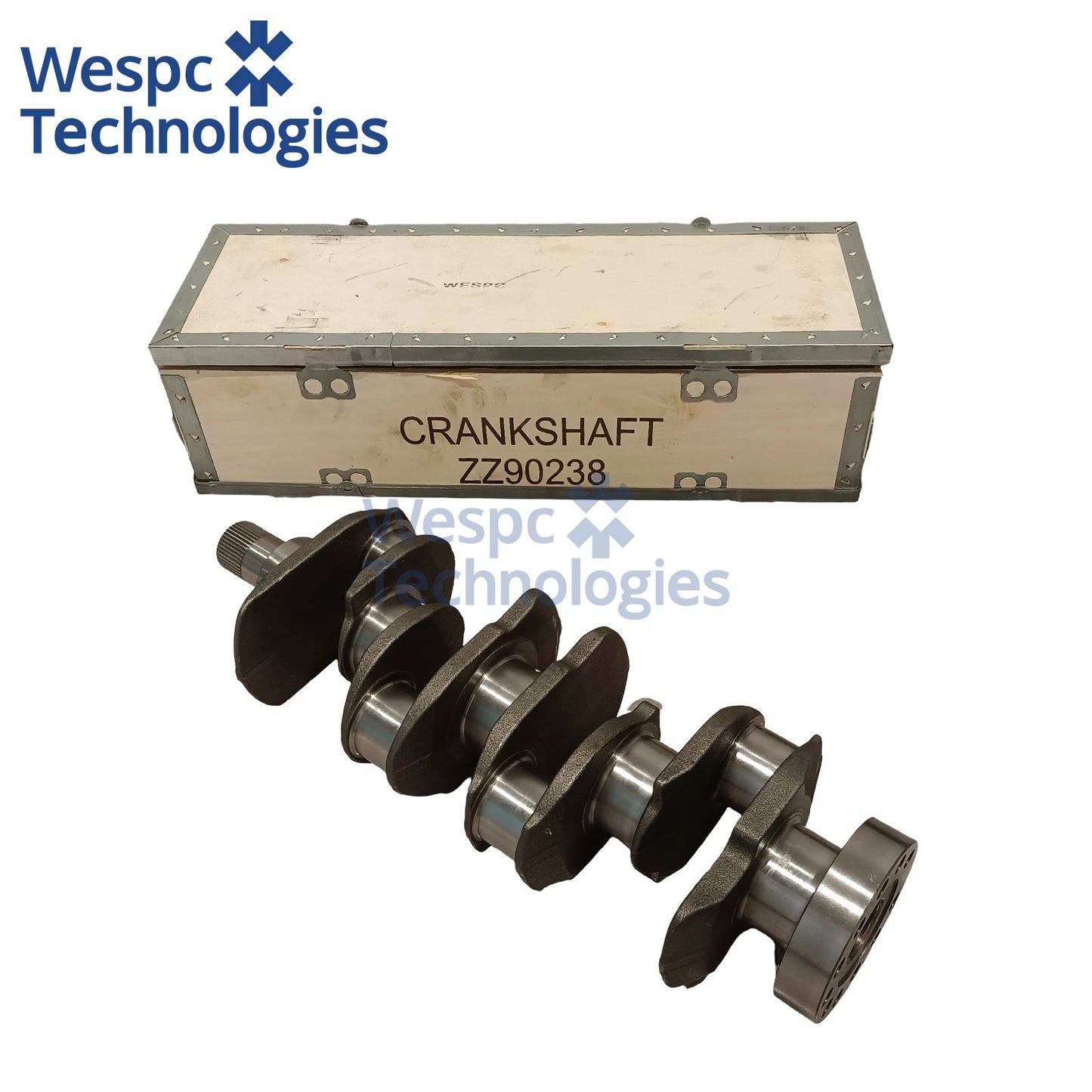 Crankshaft ZZ90238 FOR Perkins A4.236 A4.248 Engine Automotive Engine Parts