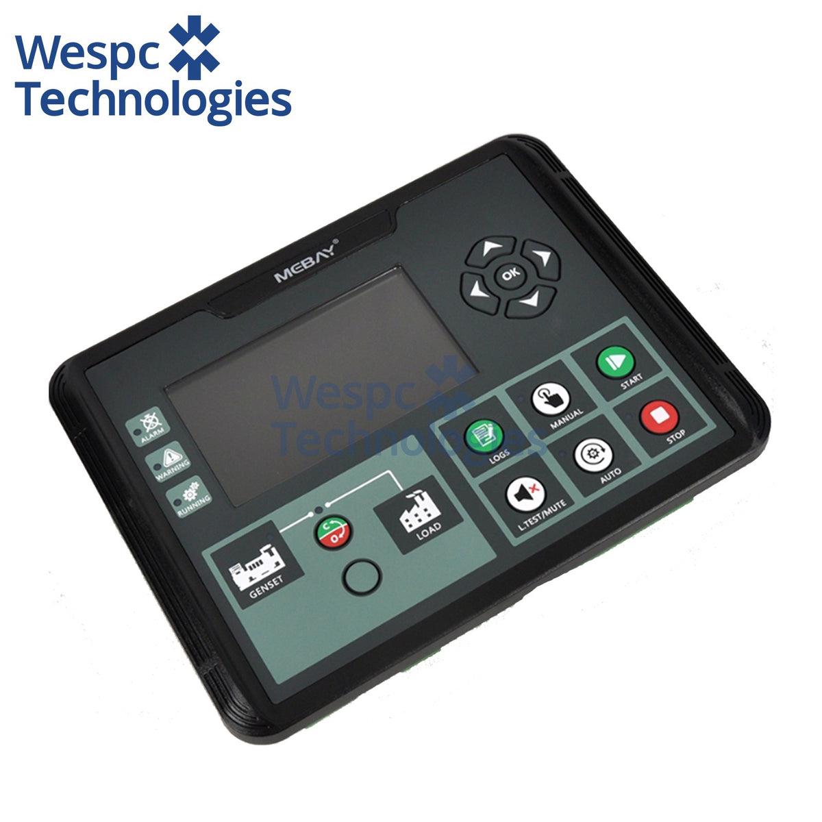 Original Mebay DC70MR MK3 Low Temperature Diesel Genset Controller Auto Start Control Panel