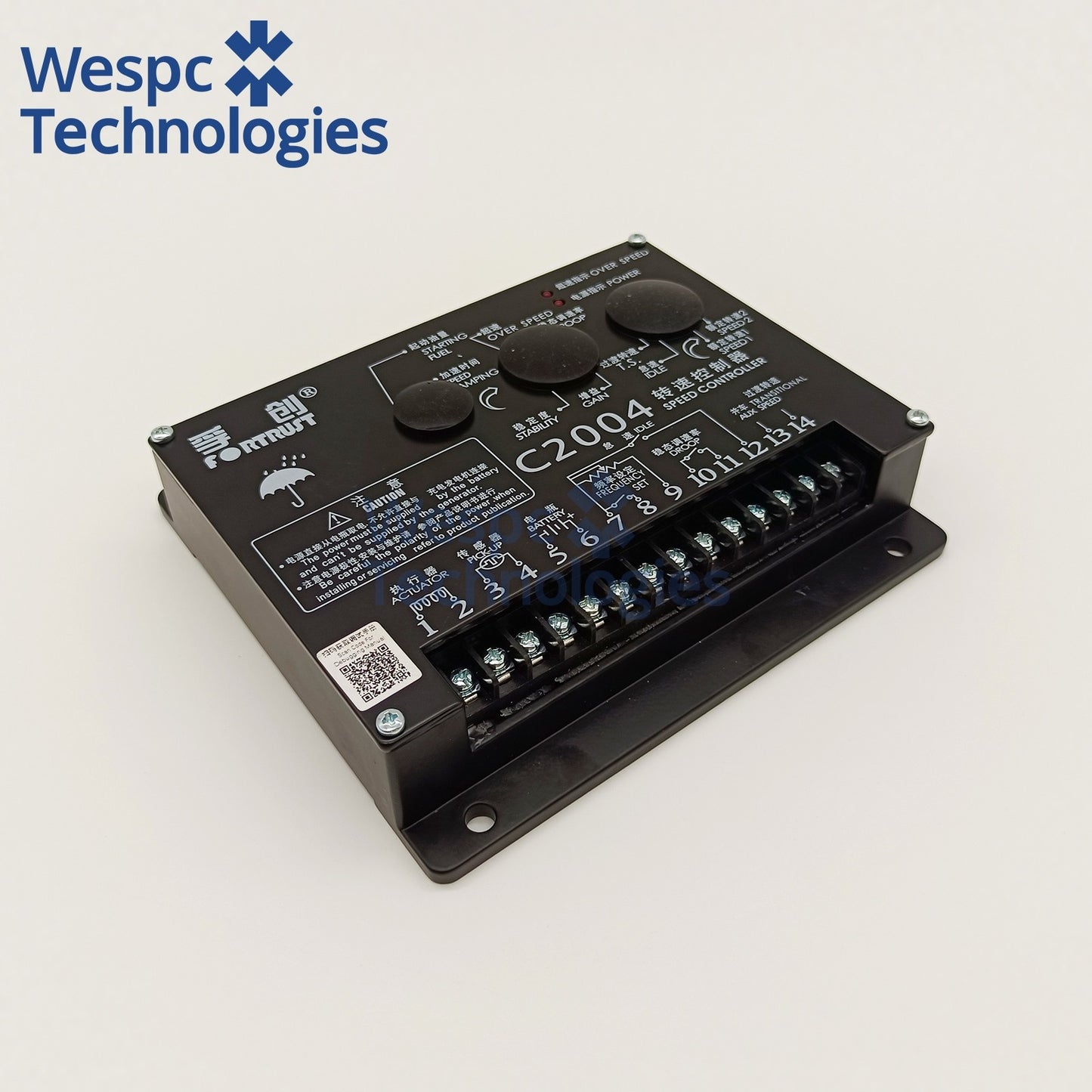 Original Fortrust C2004  Speed Controller  Diesel Engine Electronic Governor Precision Control Unit for  Generator Industrial Equipment