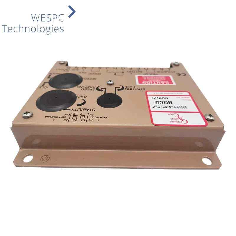 Original GAC ESD5526E Speed Controller for Diesel/gas Gensets 12/24V DC PID Control, Anti-windup for T1/T2 Actuators