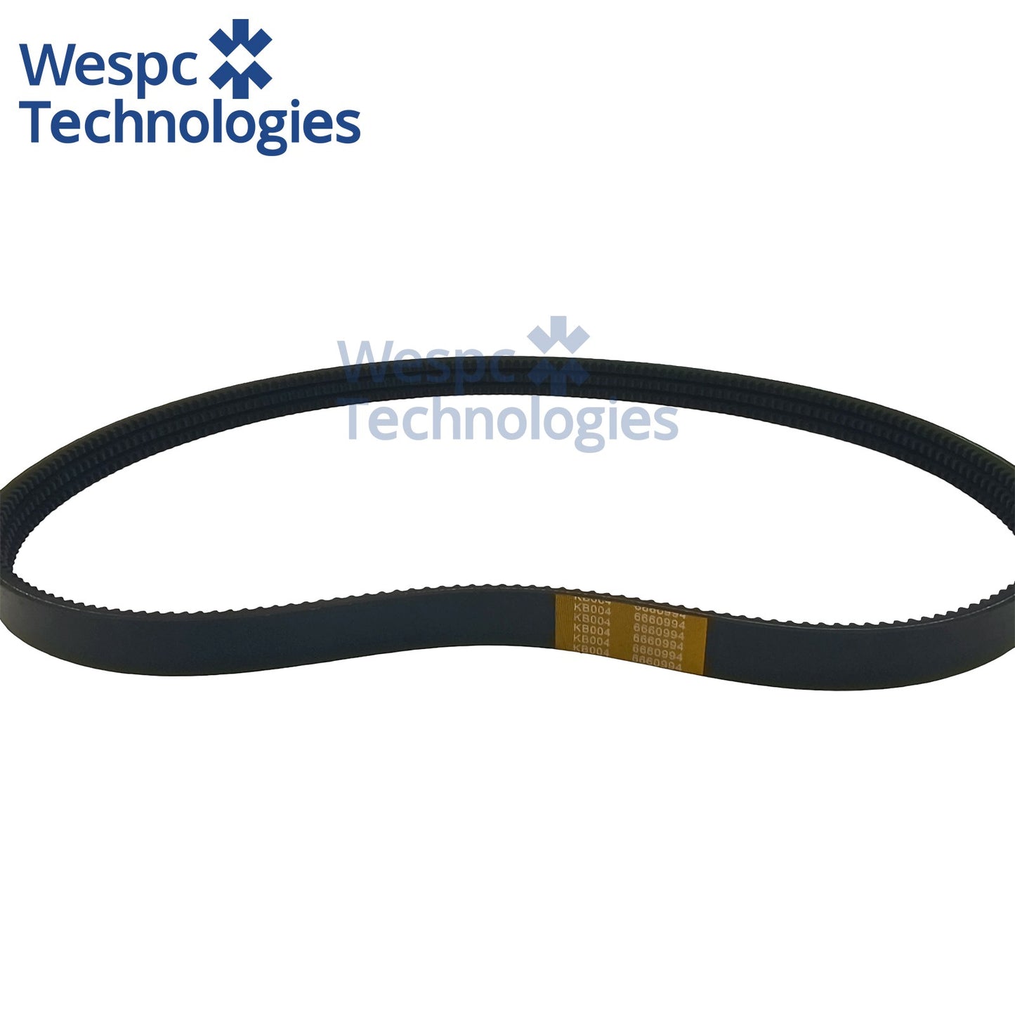 OEM 6660994 3-Groove Cogged Main Drive Belt Replacement for Bobcat 753 763 773 7753 Compact Skid Steer Loader Parts