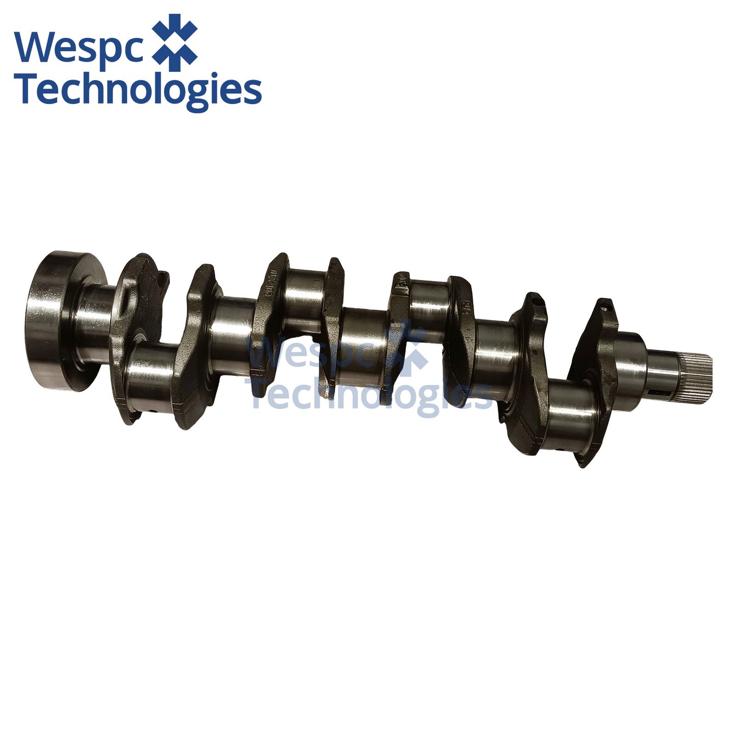 Crankshaft ZZ90239 Compatible with Perkins 1104A-4 1104C-44 Engines Replacement