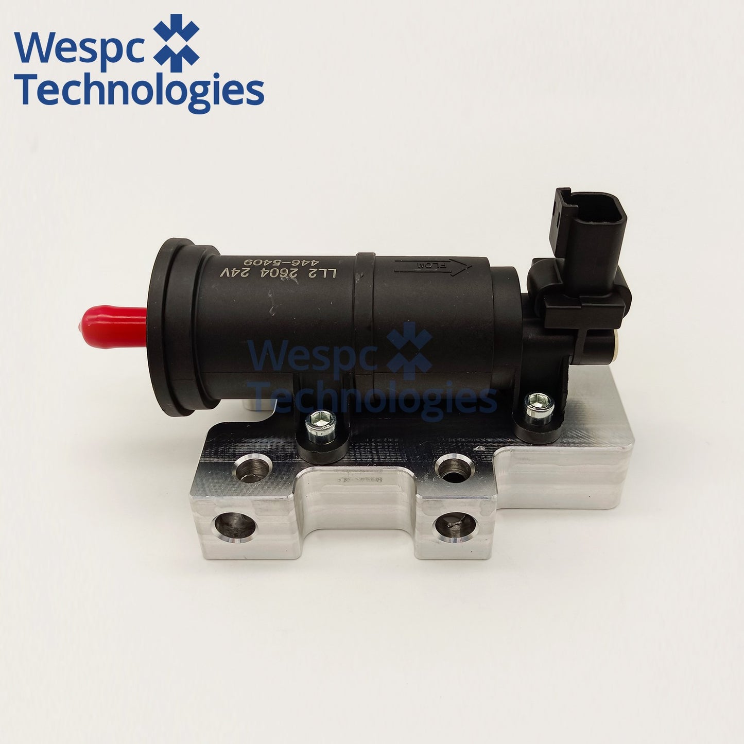 446-5409 24V External Fuel Transfer Pump Electric Fuel Lift Pump Replacement for Caterpillar C4.4 C6.6 C7.1 Engine Heavy Machinery