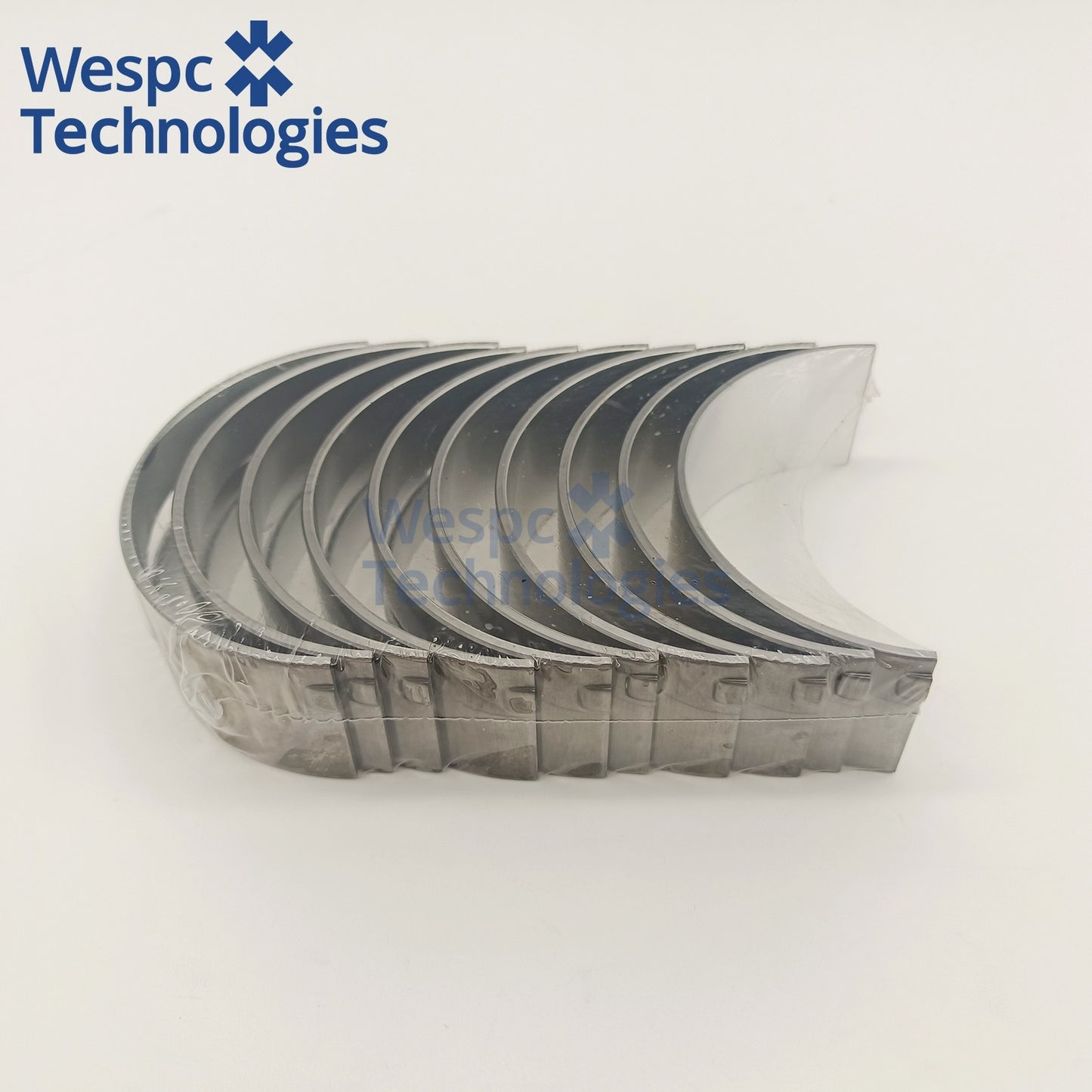 WESPC U5MB0033 STD Main Connecting Rod Bearing Set Compatible for Perkins 1104C 1104D Engine