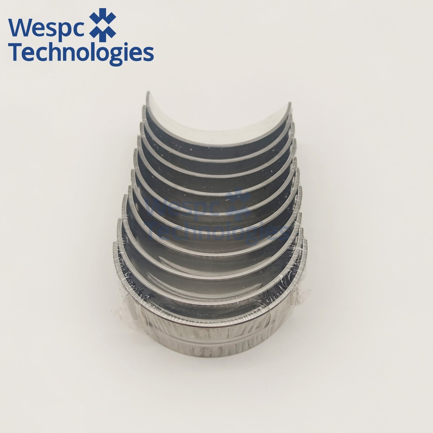 WESPC U5MB0033 STD Main Connecting Rod Bearing Set Compatible for Perkins 1104C 1104D Engine