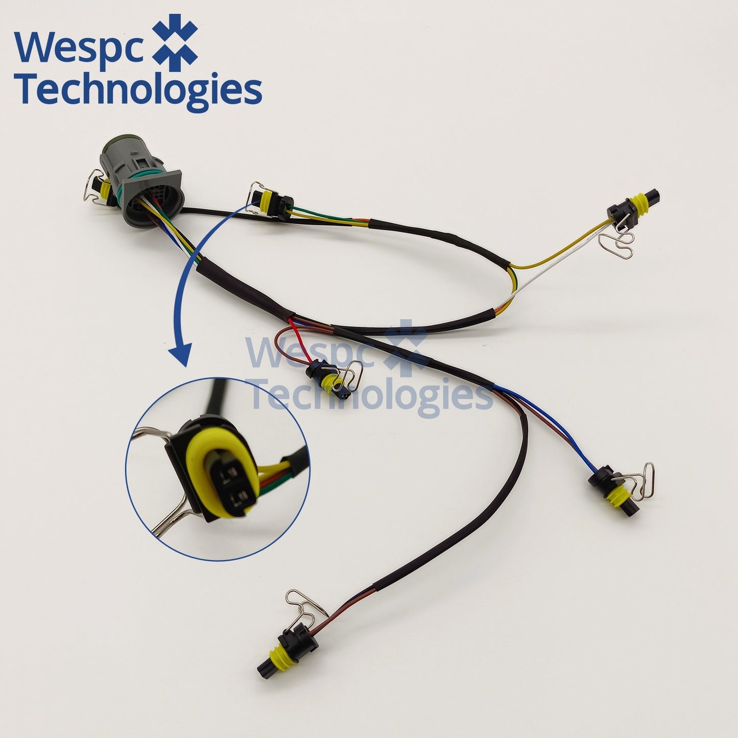 1807455C92 Fuel Injector Wiring Harness Replacement Spare Part Fits Navistar International DT466 DT466E DT530 HT530 Diesel Engine