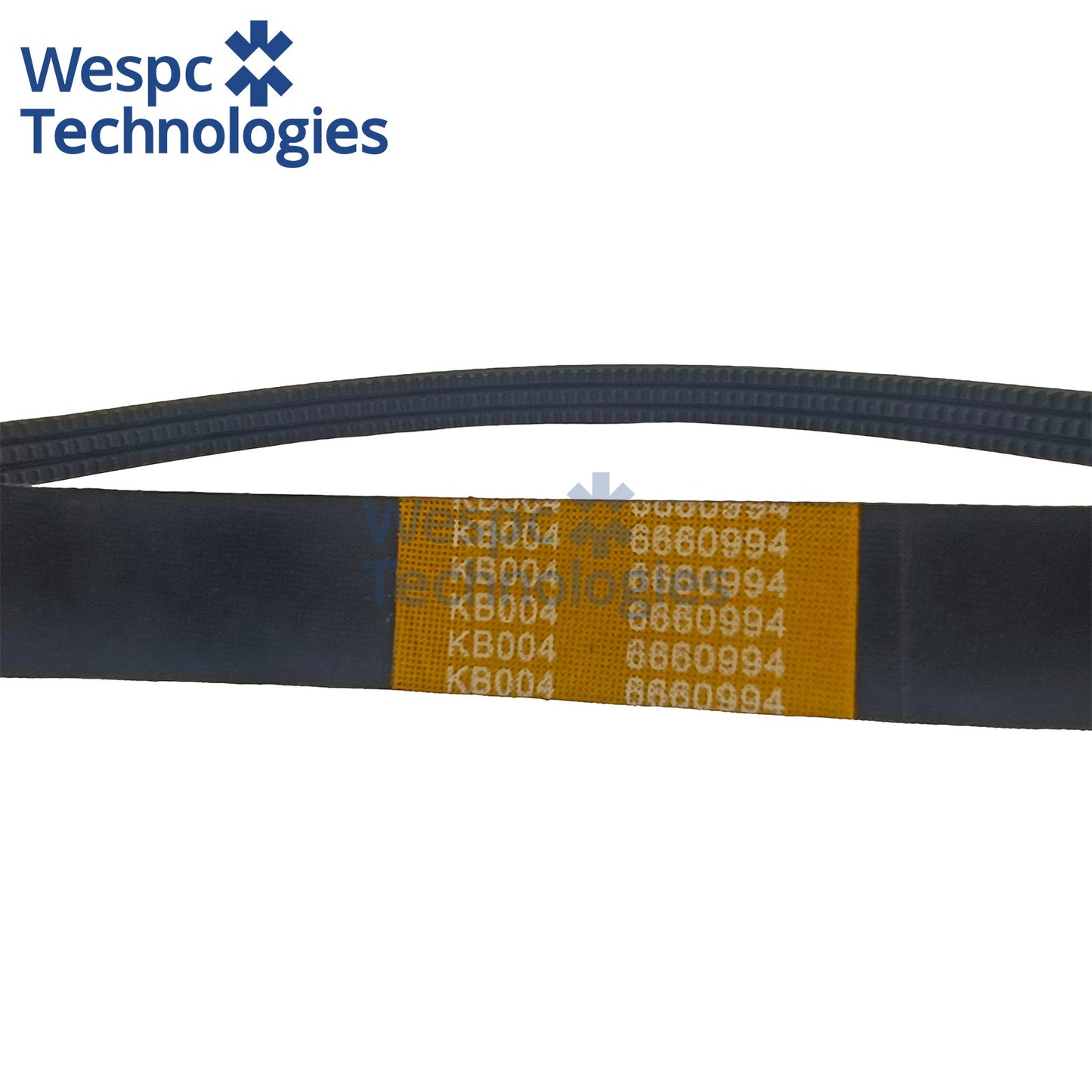 OEM 6660994 3-Groove Cogged Main Drive Belt Replacement for Bobcat 753 763 773 7753 Compact Skid Steer Loader Parts