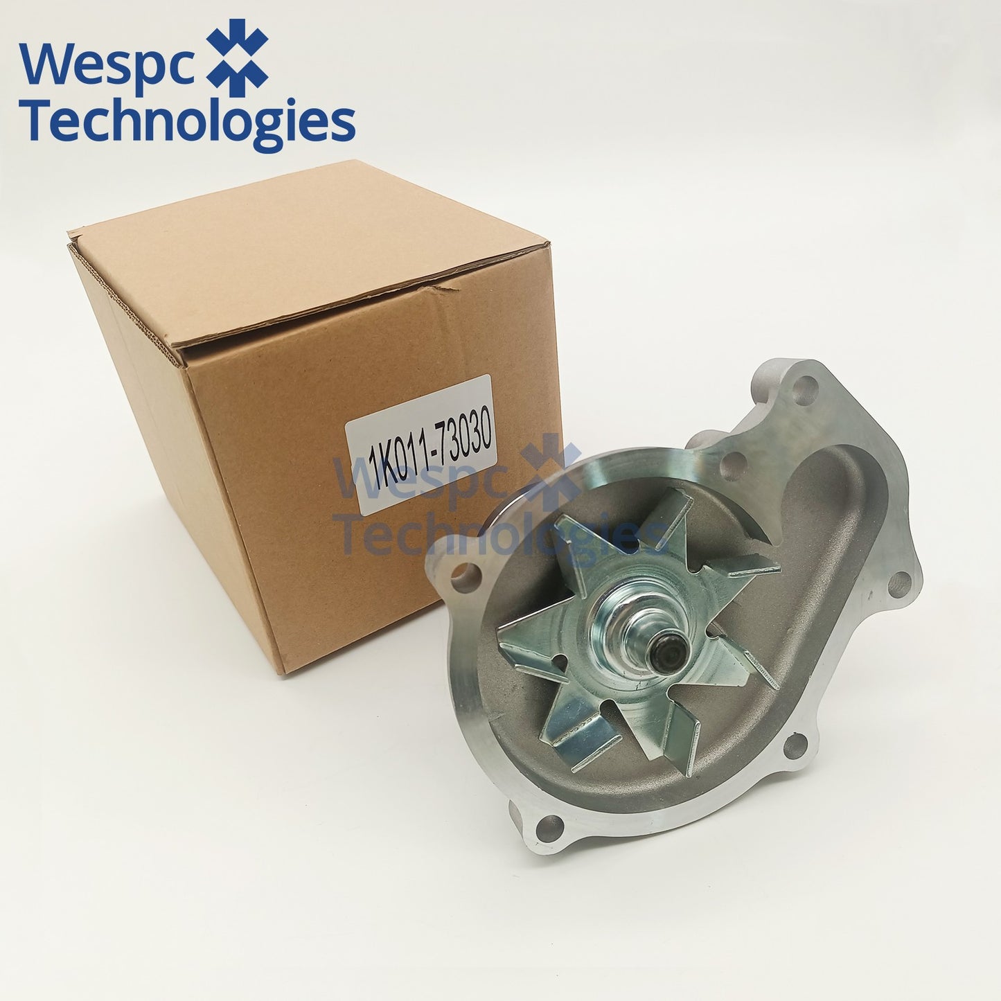 1K011-73030 Water Pump OEM 1K011-73032 Fits Kubota V3300 V3300-T Engine SVL90 SVL90C Skid Steer Loader Parts