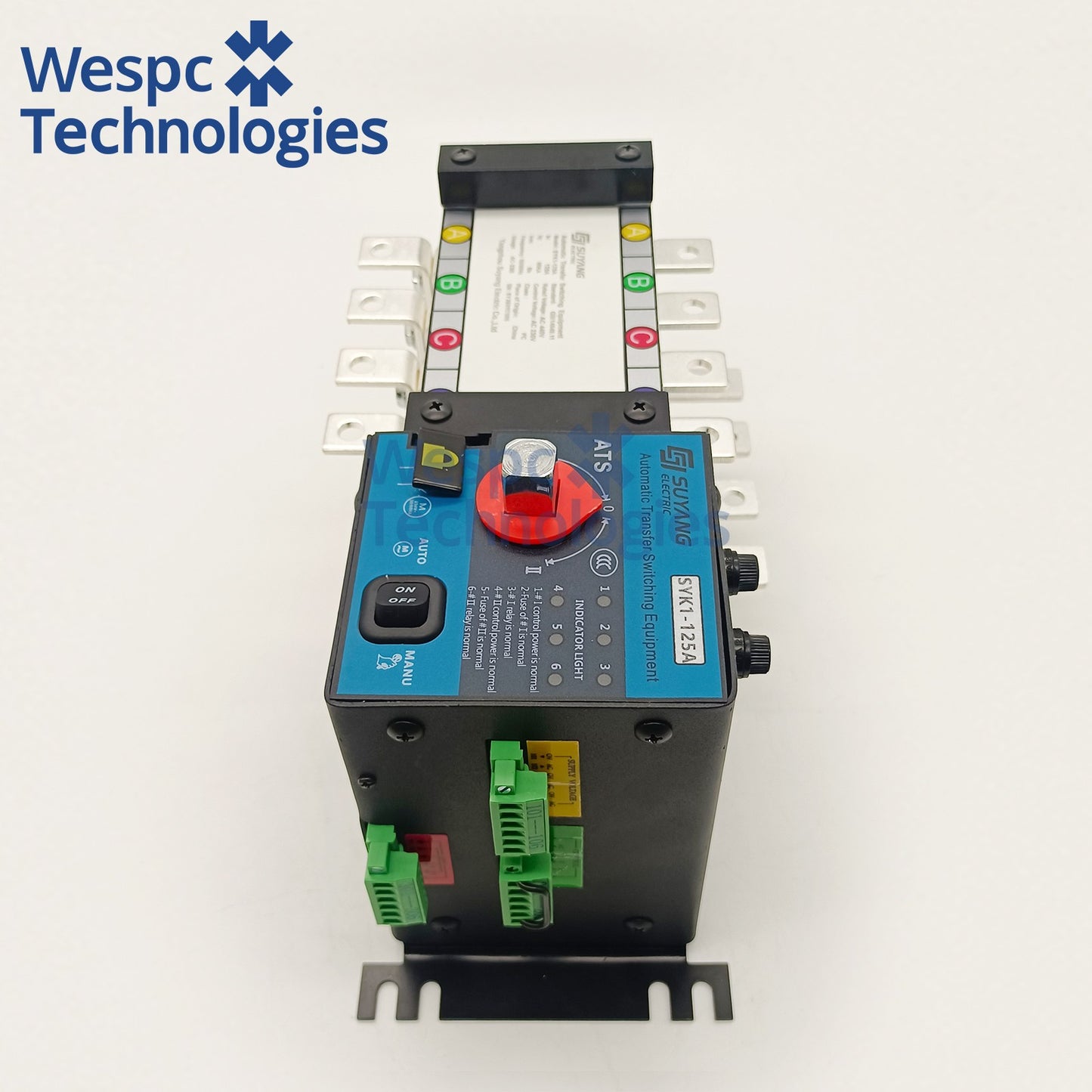 SYK1-125A/4P Dual Power Transfer Controller Automatic Switching Module