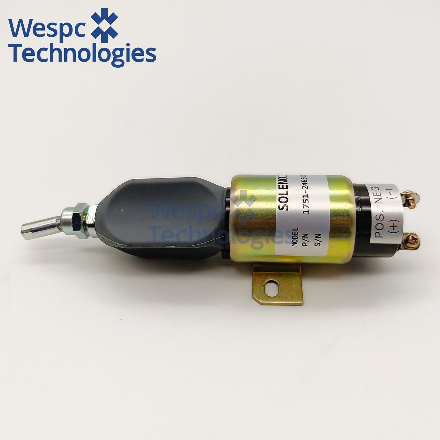 1751-24E3U1B1 Diesel Fuel Shutoff Solenoid Valve 24V Replace SA-3844 Fuel Stop Solenoid for Diesel Engine Generator