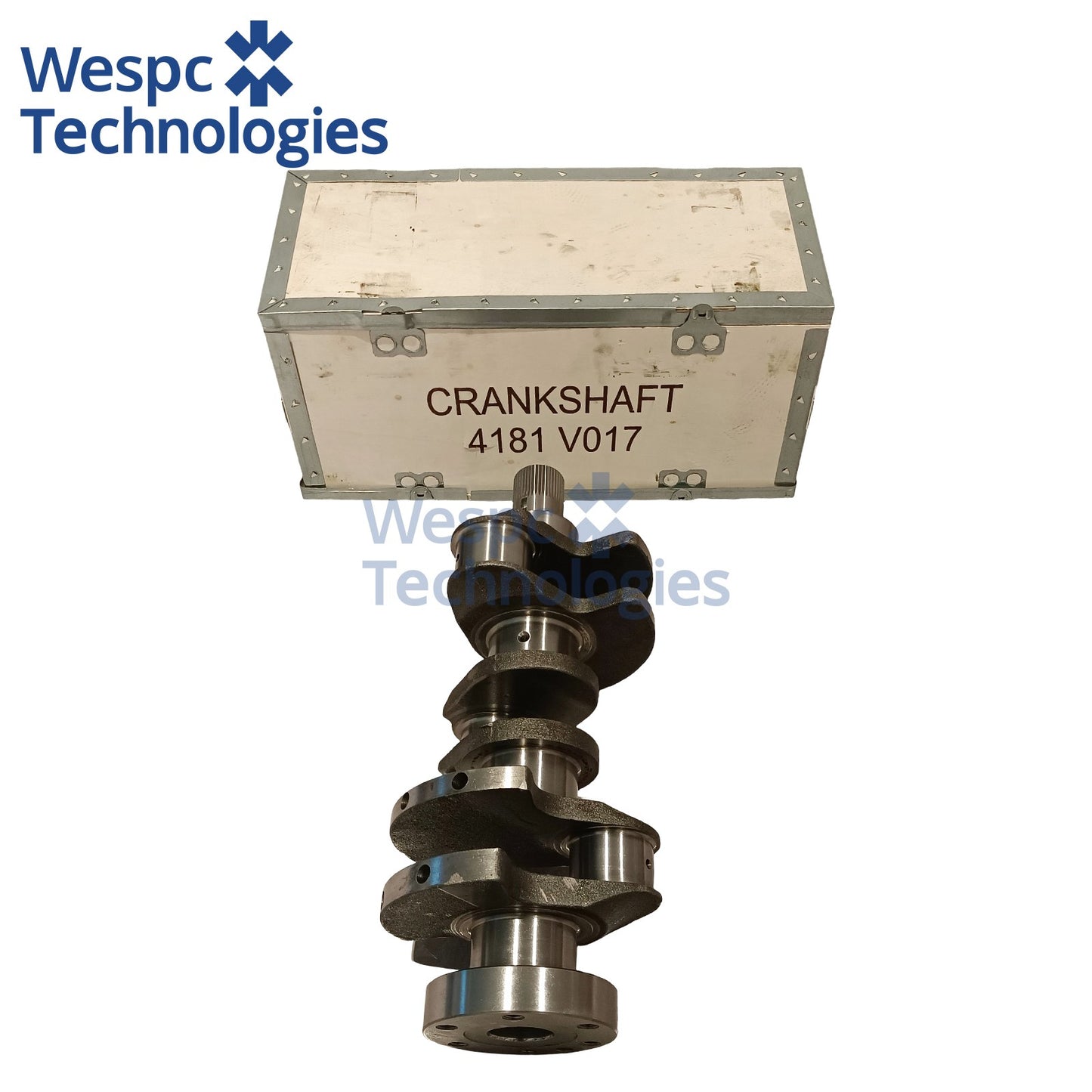 WESPC CRANKSHAFT KIT 4181V017 New for PERKINS 1103C-33T DD, 1103A-33T DK
