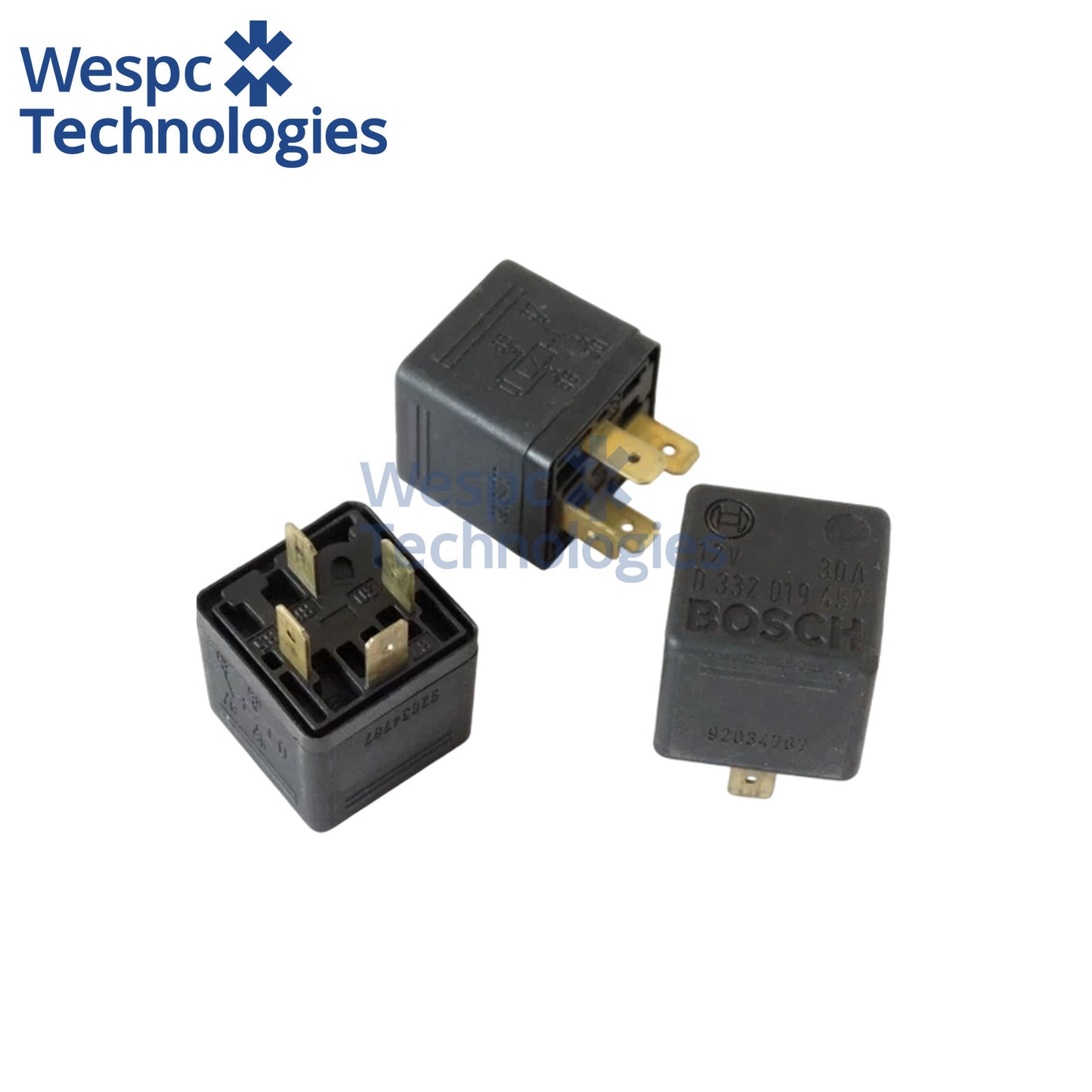 Original Bosch 0332019457 12V 30A 4-Pin Automotive Multi-Purpose Relay