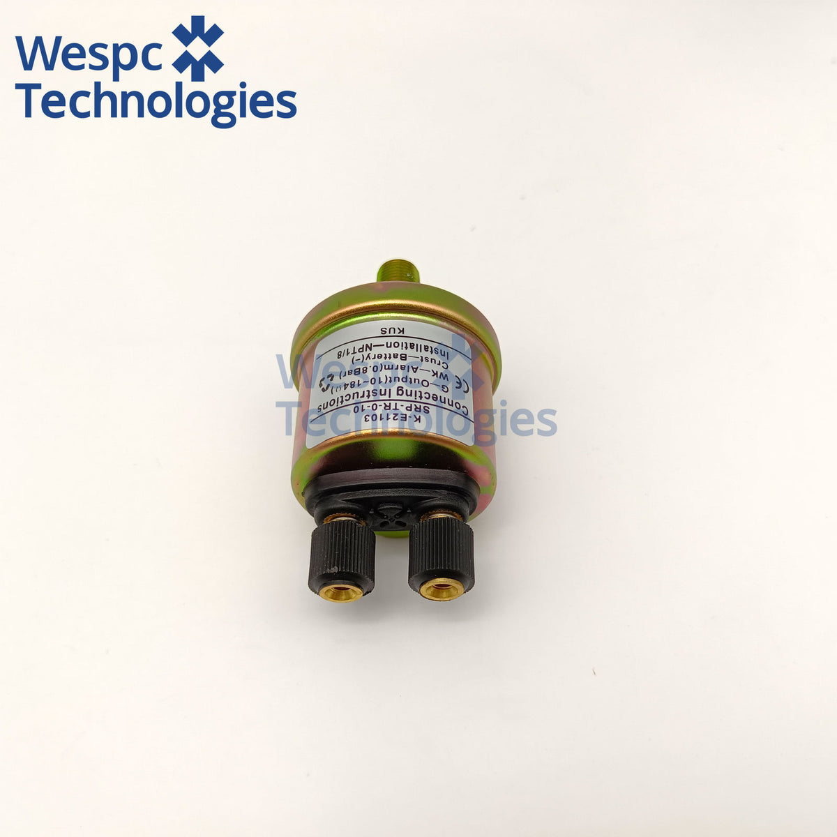 Original KUS KE21103 Engine Mechanical Oil Pressure Sensor Car Boat Sensors VDO 360-081-030-015C NPT 1/8 0.8Bar Alarm