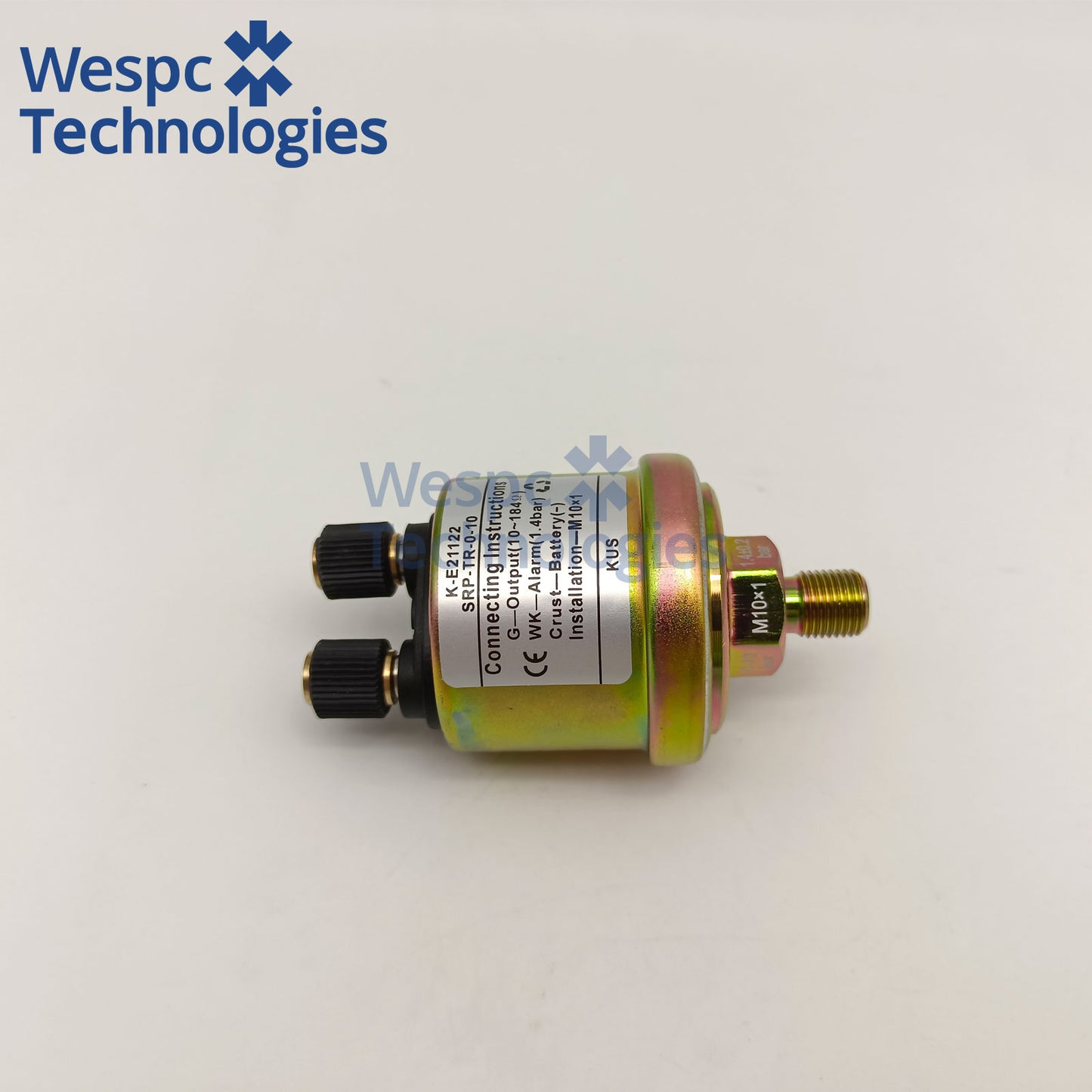 Original KUS K-E21122  Oil Pressure Sensor KE21122 With Alarm 1.4bar Thread VDO Compatible Generator Engine Spare Part