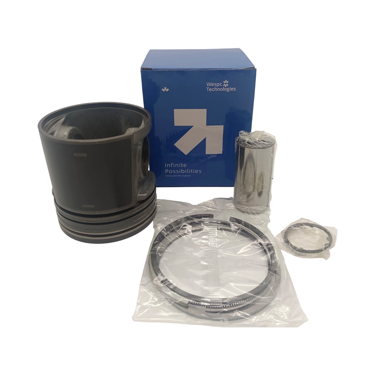 4115P025 Piston Pin & Ring Kit Fits Perkins Diesel Engine Replacement Component