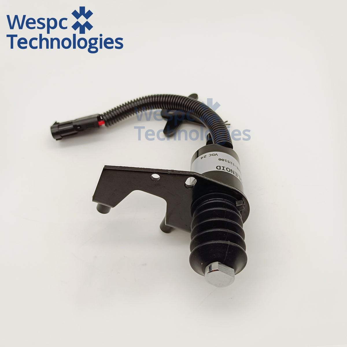 B7648-115100 24V Fuel Shutoff Stop Solenoid For Lovol Yuchai Diesel Engine Loader Excavator Diesel Generator