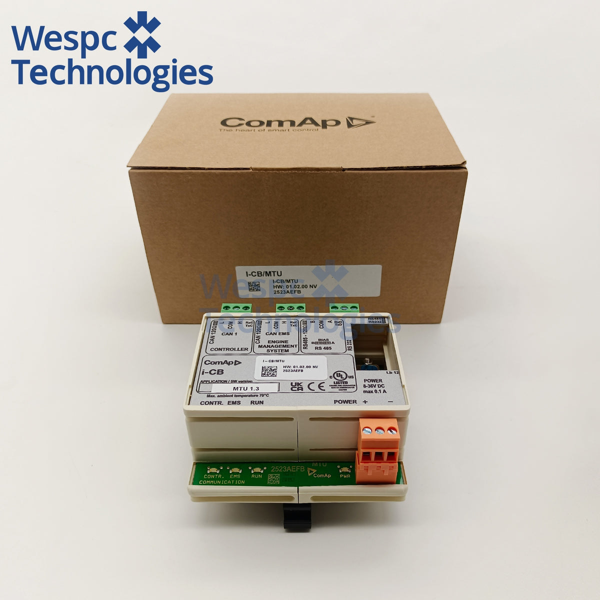 Original ComAp I‑CB/MTU ECU Communication Bridge Module For MTU 1600 2000 4000 Engine