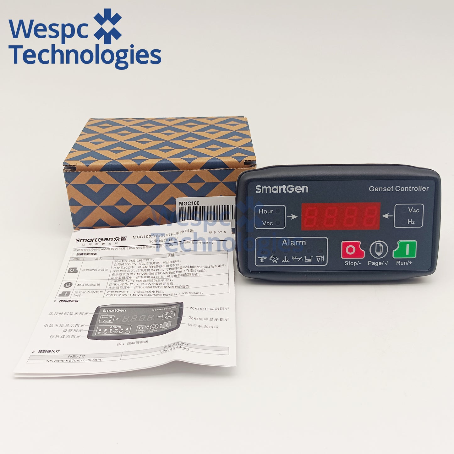 Original Smartgen MGC100 Genset Controller Auto Start Module for Small Gasoline Generator
