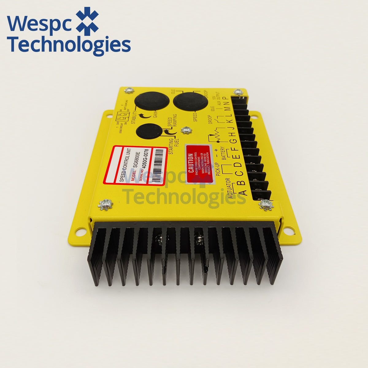 SG6800E Speed Controller DG6800E Electronic Governor Control Unit For Diesel Generator