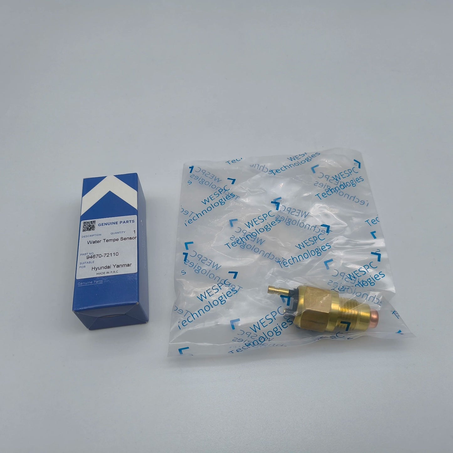 94670-72110 Water Temperature alarm Sensor Switch  WESPC Suitable for Yanmar 4TNV94/ 98 Excavator parts
