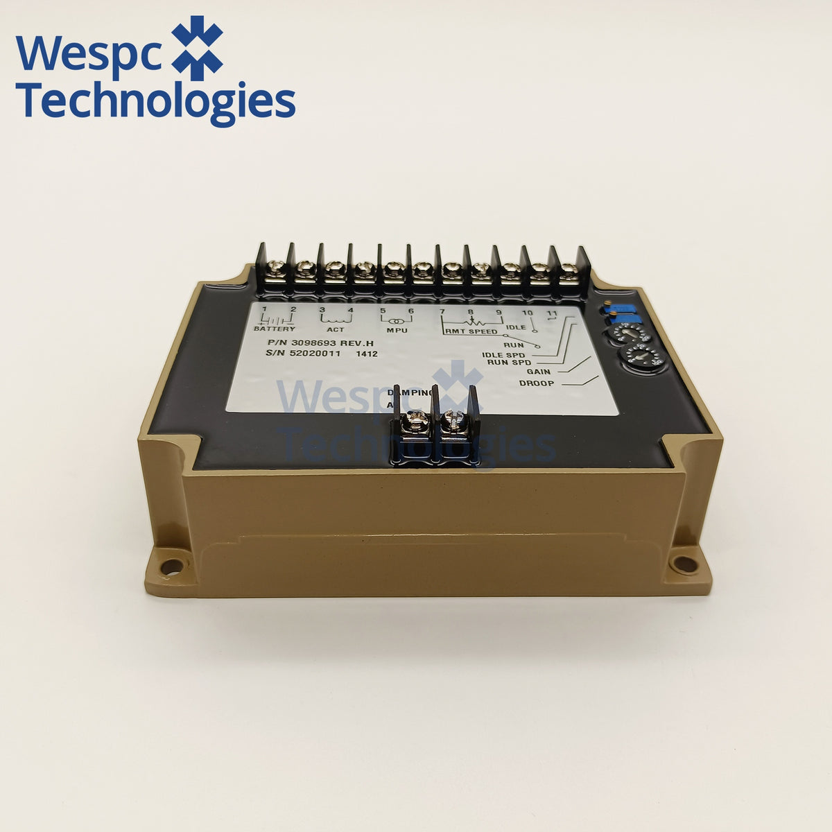 3098693 Speed Controller for Cummins Diesel Generator Engine