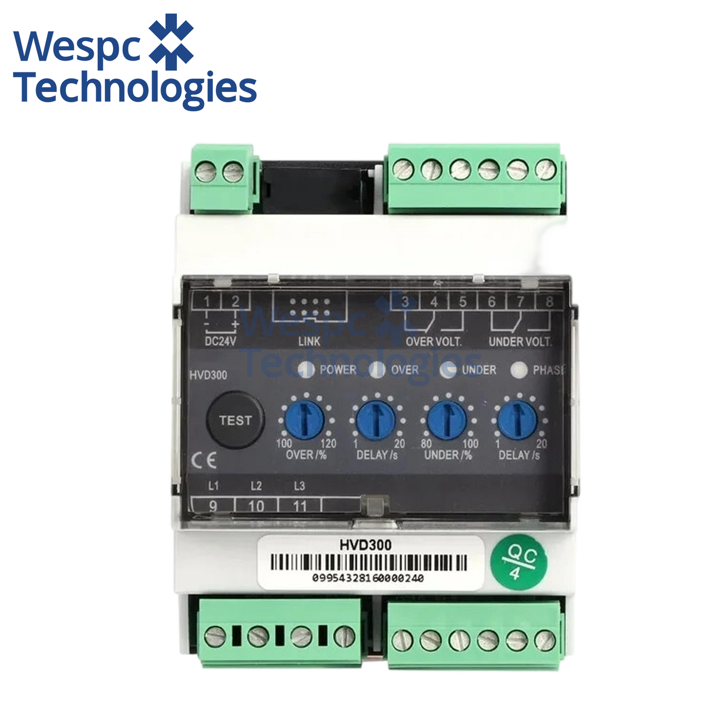 Original Smartgen HVD300 Generator Control Module Voltage Detection Relay Control Power