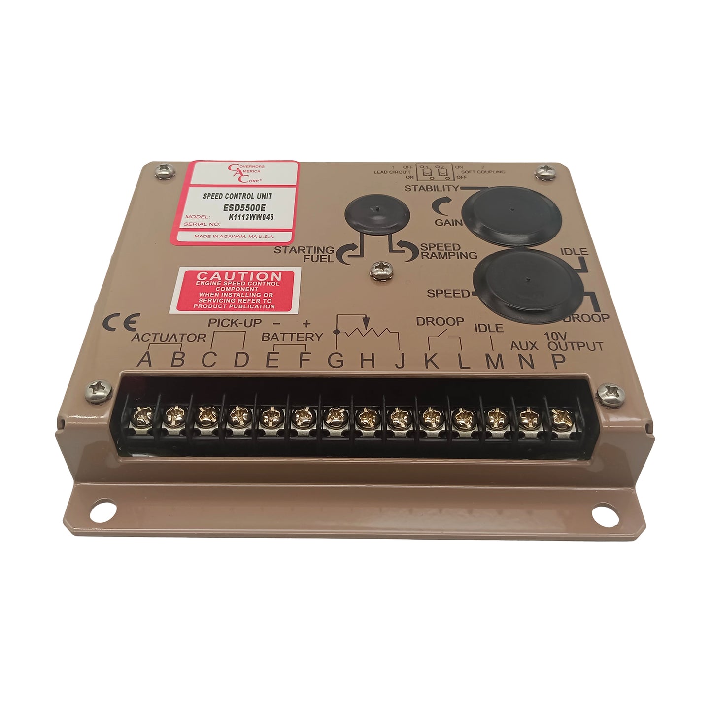 Original ESD5500E Speed Control  Electronic Engine Speed Controller Governor 12-24V DC for Diesel Generator