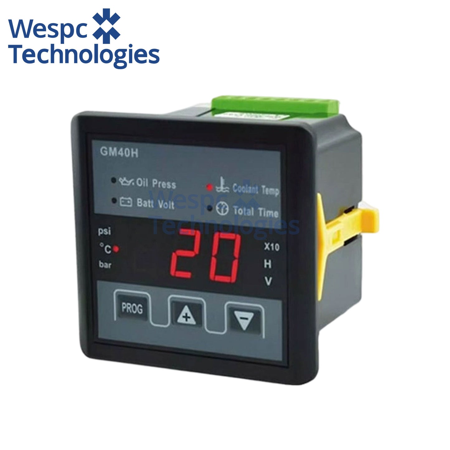 Original Multi-function Meter GM40H Water Temperature Oil Pressure Voltmeter