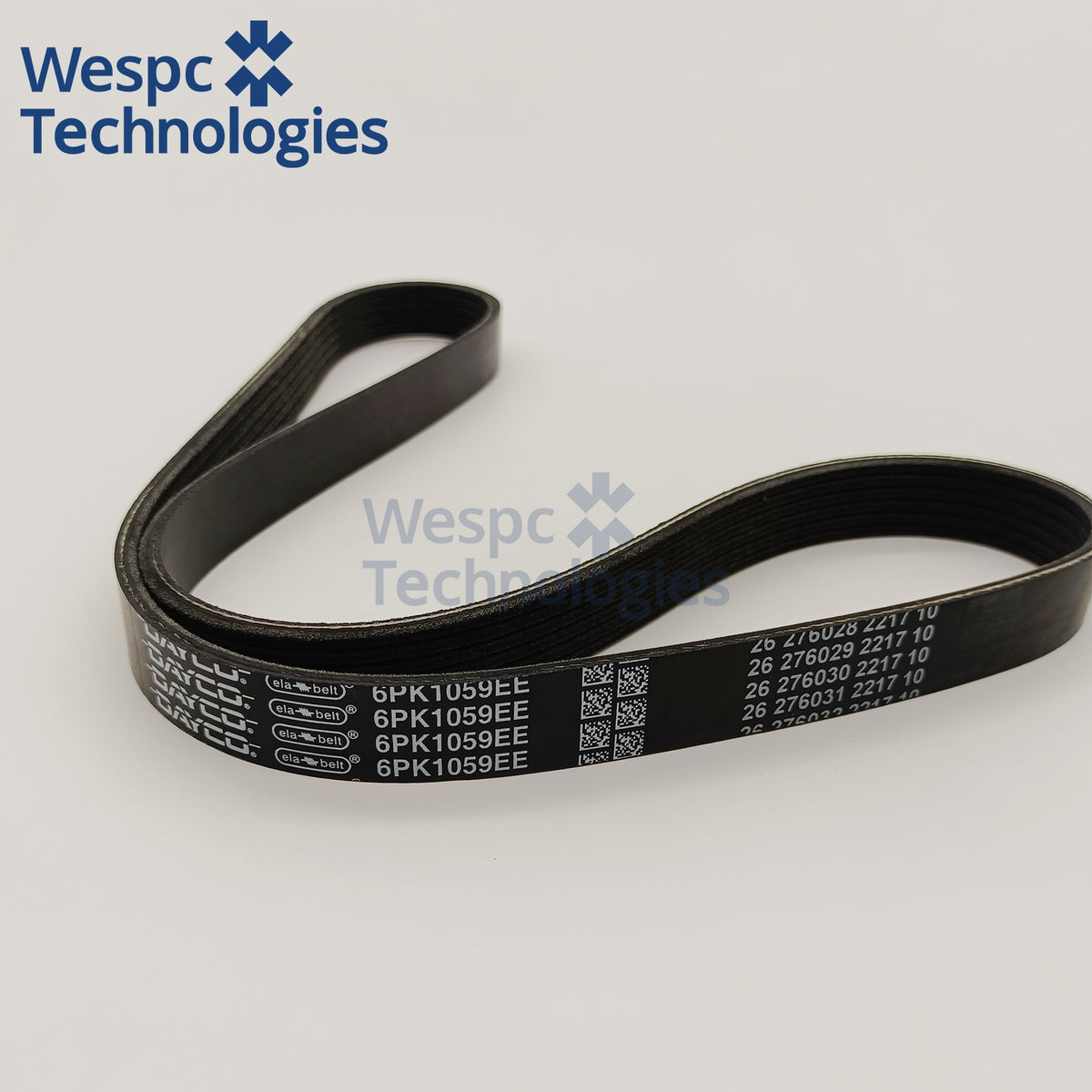 Original DAYCO 6PK1059EE Stretch Fit Serpentine Belt For Ford Focus C-MAX Volvo C30 S40 V50 Engine