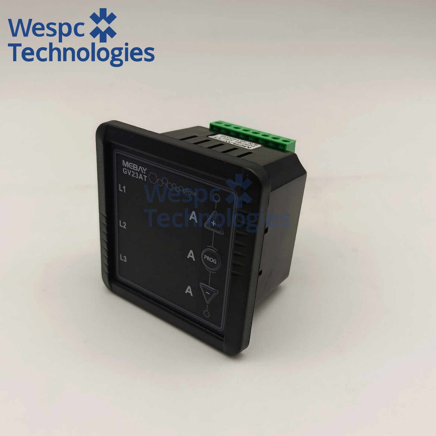 Original MEBAY GV23AT MKII Three Phase Digital Ammeter LED Display AC Current Panel Meter