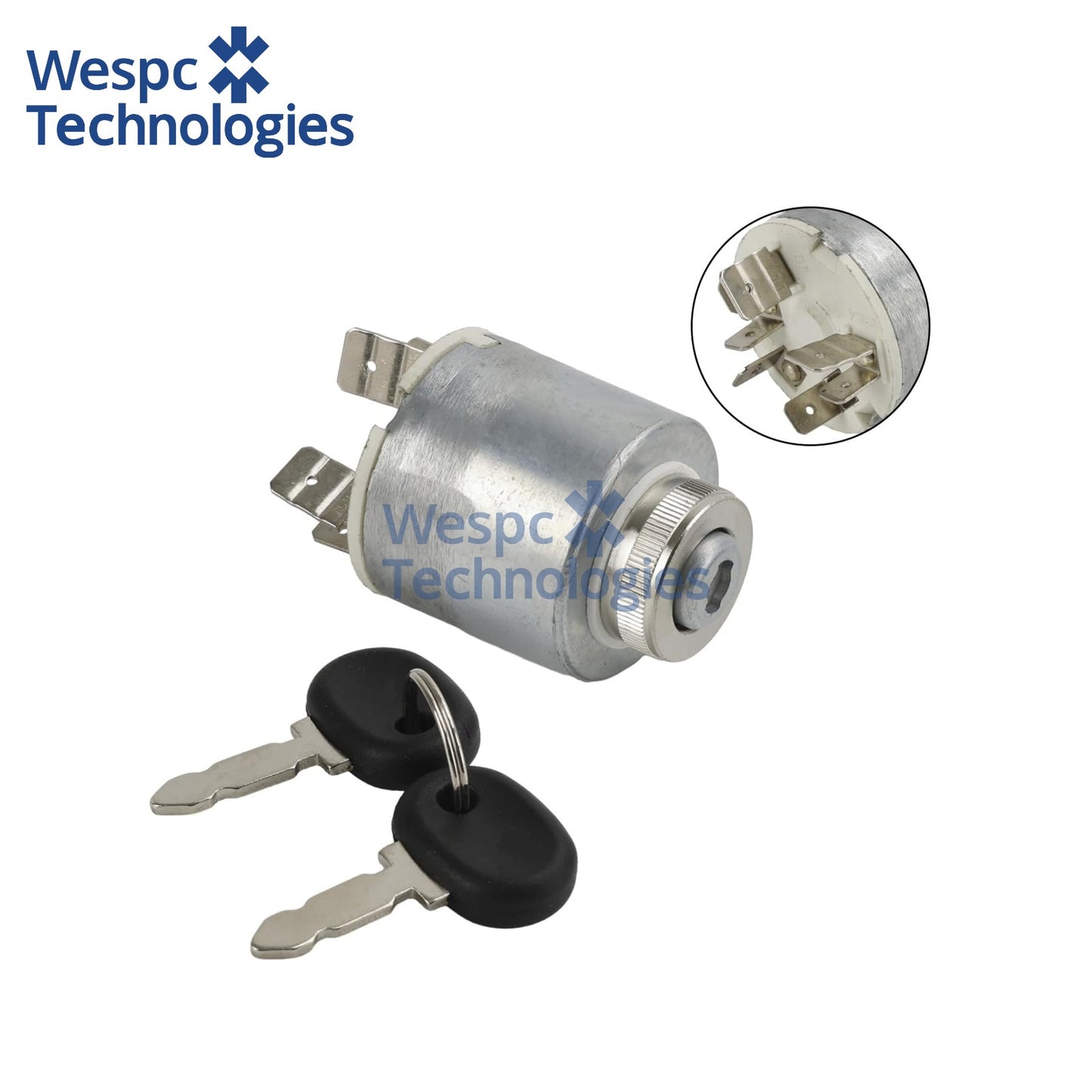 14159000 Ignition Switch | For New Holland, Case, Fiat Tractors | Replace 5146155 5129862