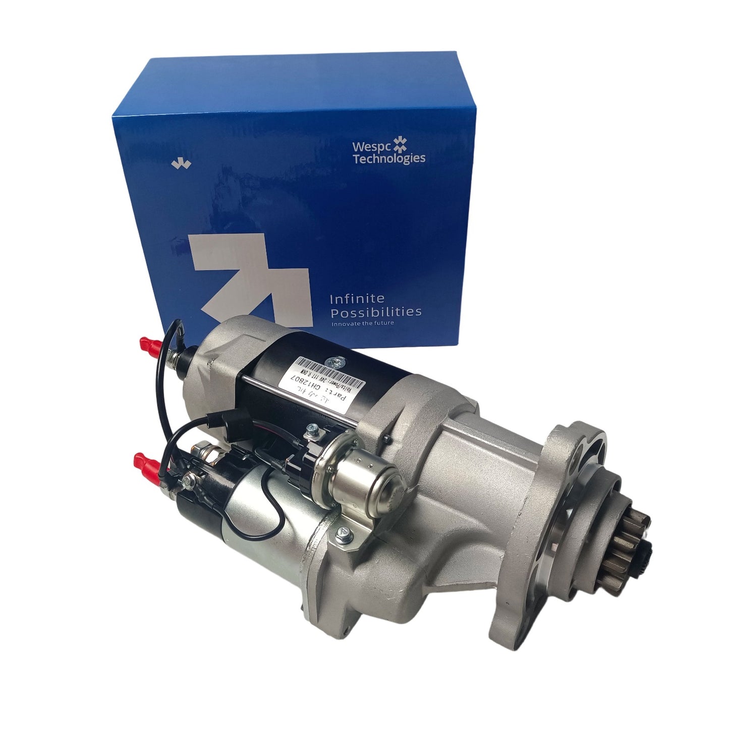CH12807 CV65431 24V 11T 9KW Starter Motor Compatible for Perkins 2006 2306 2506 Series Diesel Generator Engine