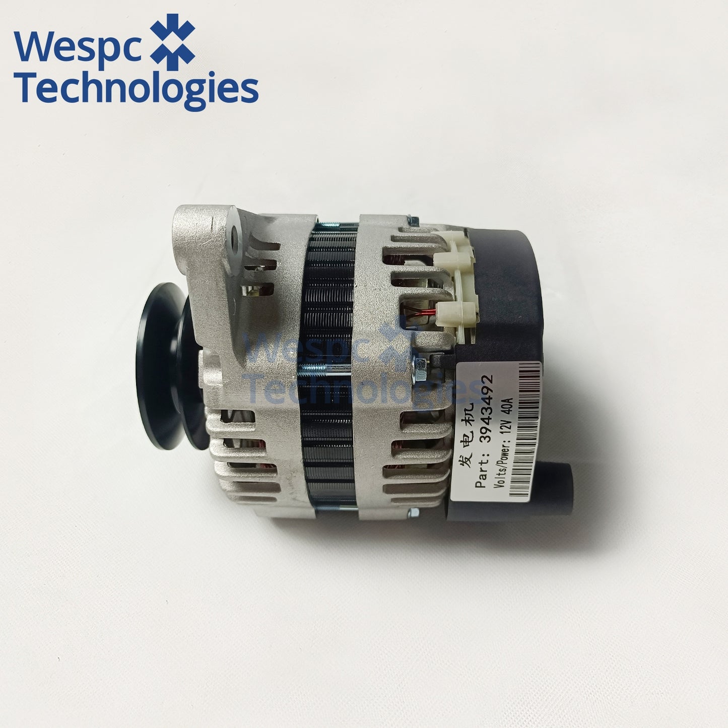 T415996 3943492 12V 40A Alternator Compatible for Perkins 404D‑22 404D‑22T 404C‑22 404C‑22T Diesel Engine
