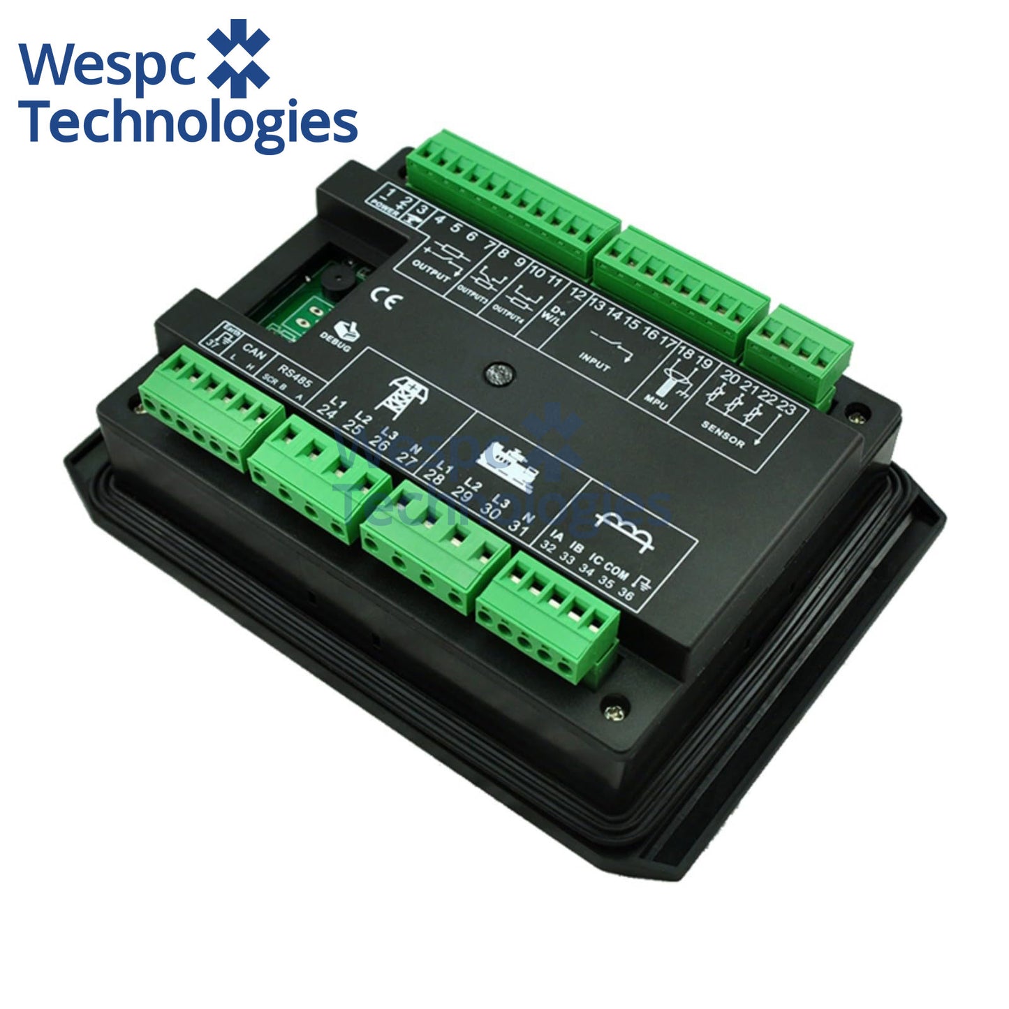 Original Mebay DC42DR-ABF MK3 AMF ATS Genset Controller ABF Remote Monitor IP54 LCDDiesel Generator Controller Module