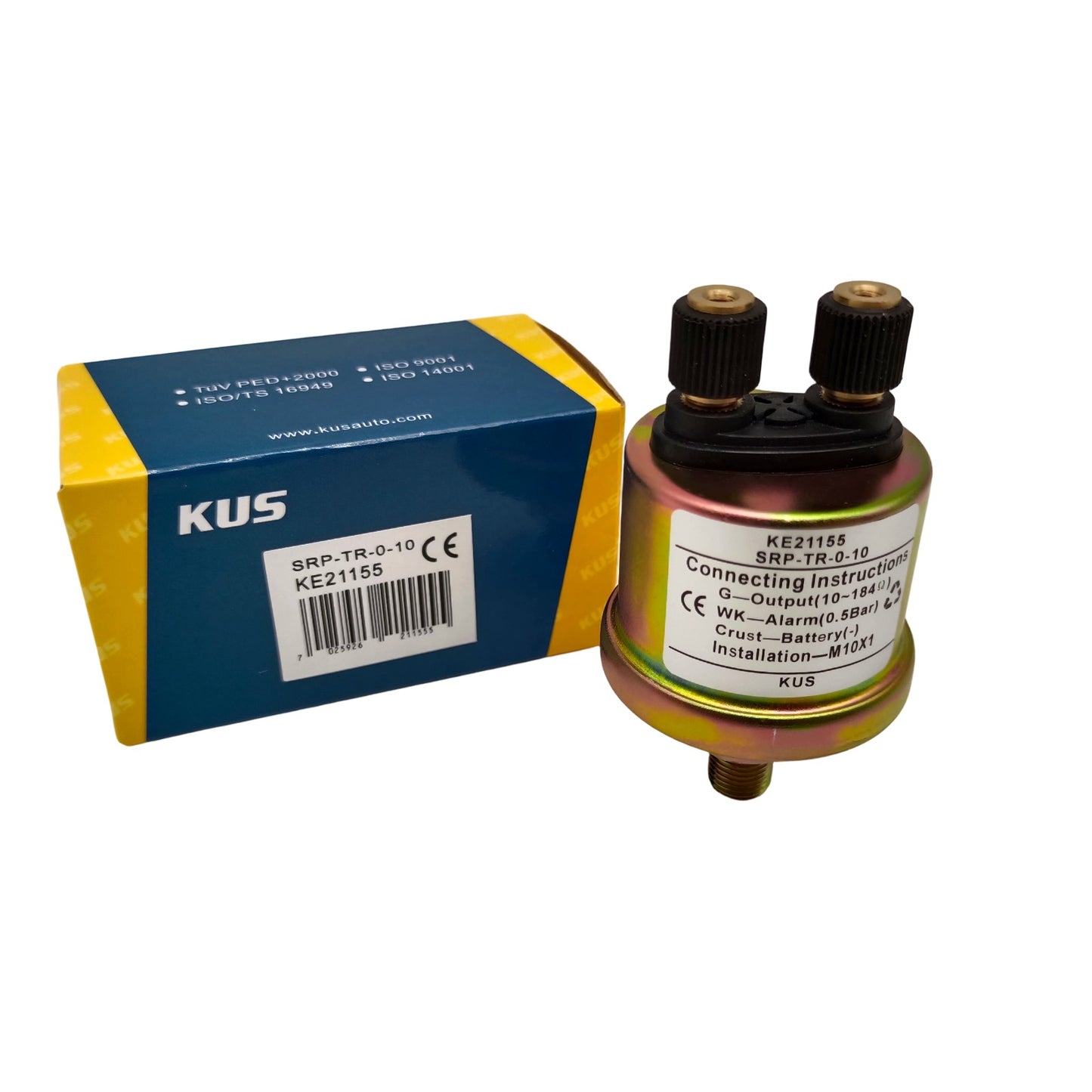 Original KUS KE21155 Oil Pressure Sensor 360-081-030-009C and 360-081-030-009K Generator Parts