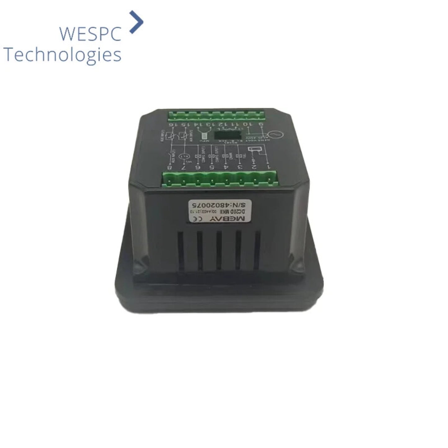 Genuine DC20D MKII Mebay Generator Controller Module Self-starting Control Panel Display