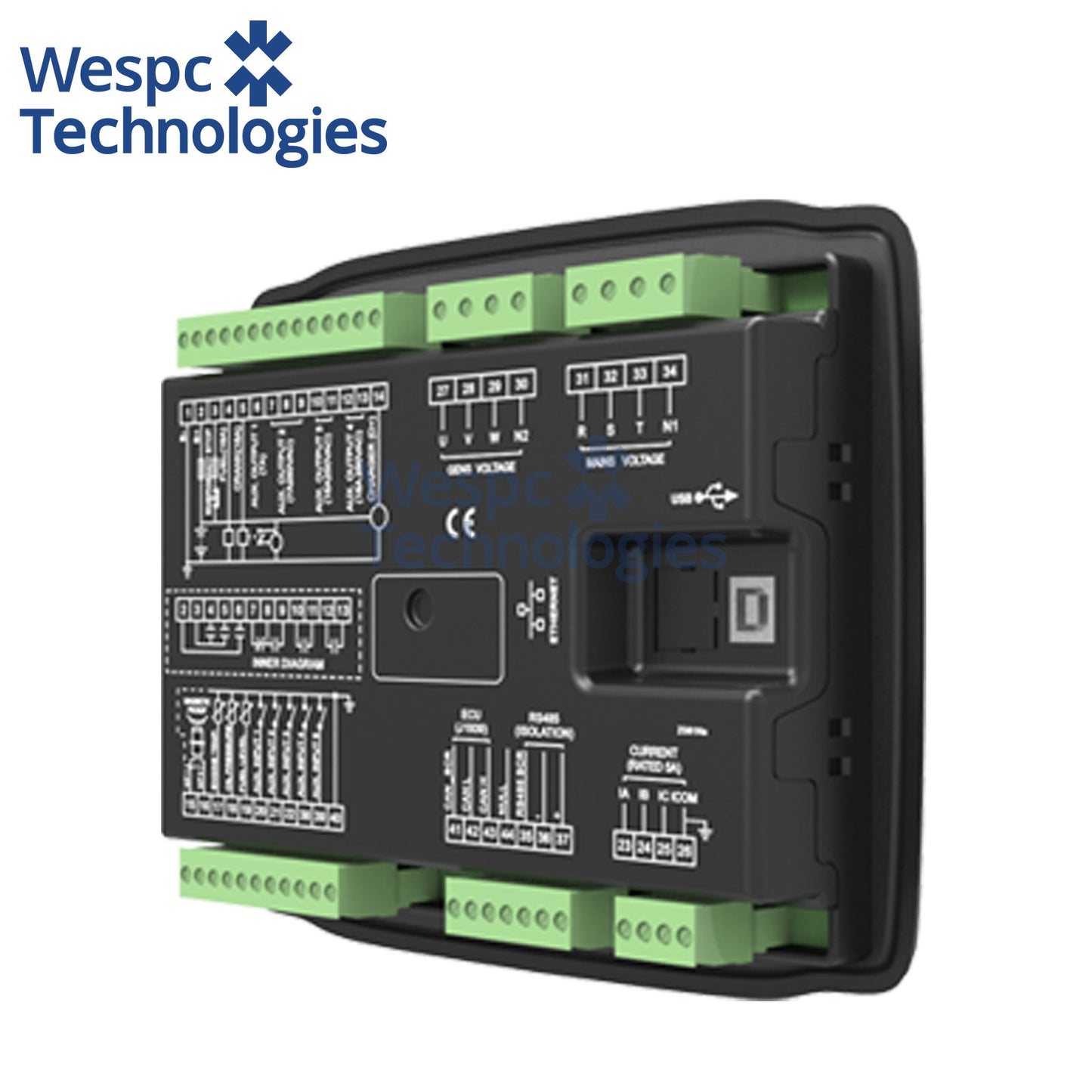 Original SmartGen HGM6110NC Generator Controller AMF Auto Start Stop Controller Panel
