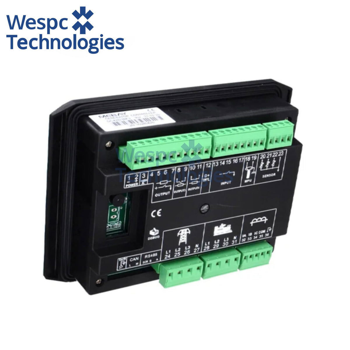 Original MEBAY DC42D MK3 AMF Generator Controller Replaced By DC42D MK4 Controller Module Genset Parameters