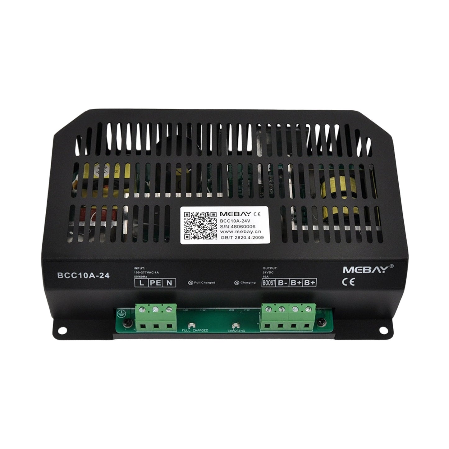 Original Mebay BCC10A-12 BCC10A-24 Intelligent Battery Charger 12V 24V 10A Three-Stage Float Charger