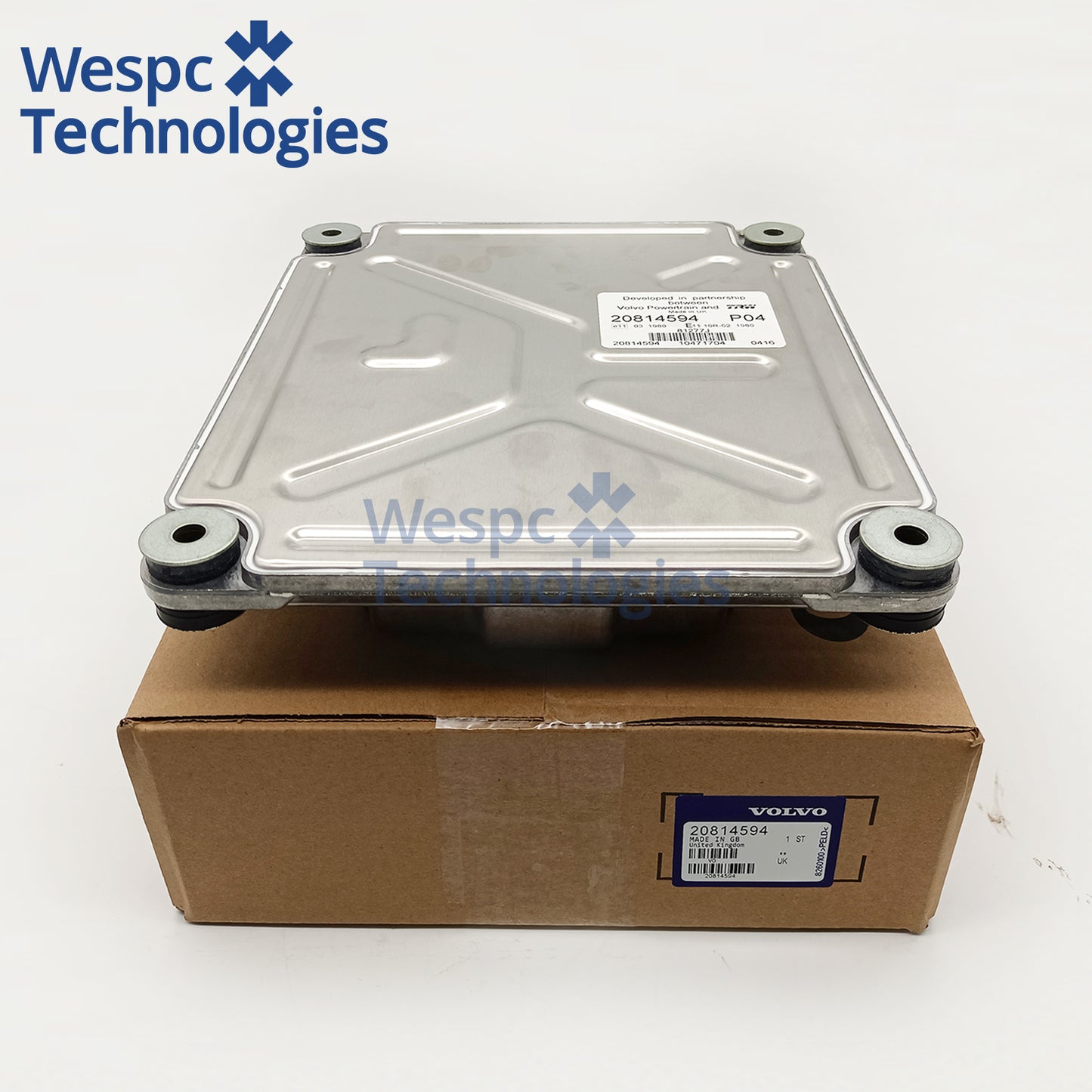 Original Volvo 20814594 ECU Engine Control Unit Pre-programmed ECM Fit TAD941GE TAD1641GE TAD1642GE Diesel Generator Engine Replacement Part