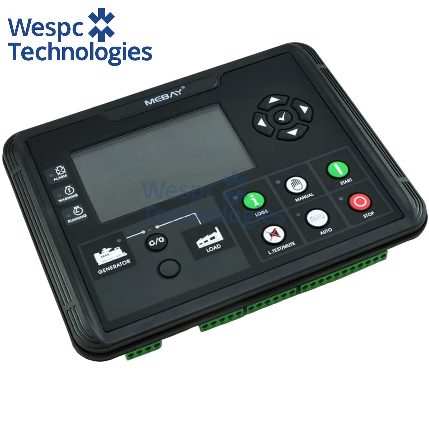 Original Genuine Mebay DC60D Generator Controller Panel LCD Display Engine Control Module