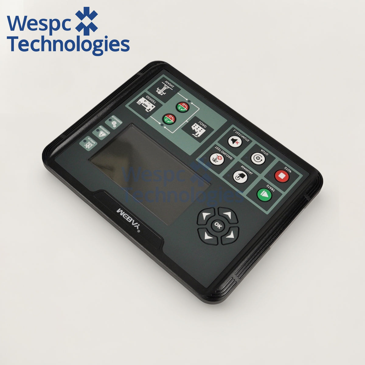 Original Genuine Mebay DC62D Generator Set Controller for Diesel/Gas Genset Parameters