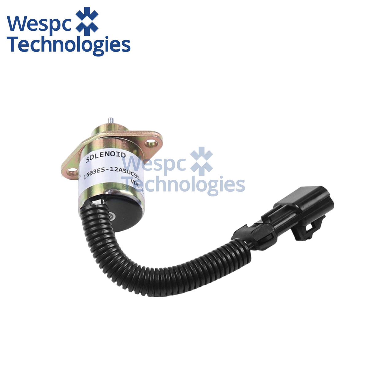 1503ES-12A5UC9S Fuel Shut Off Solenoid SA-4561T for Kubota Engine V1505 D1105 Carrier Transicold Supra Genesis R90 25-15230-01 12VDC
