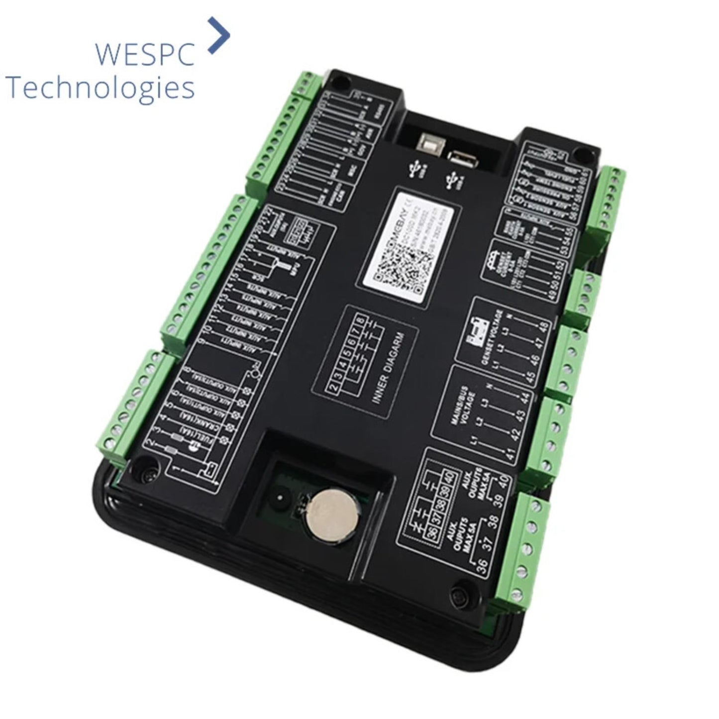 Original Mebay DC100D Genset Parallel Controller Engine Control Board CAN