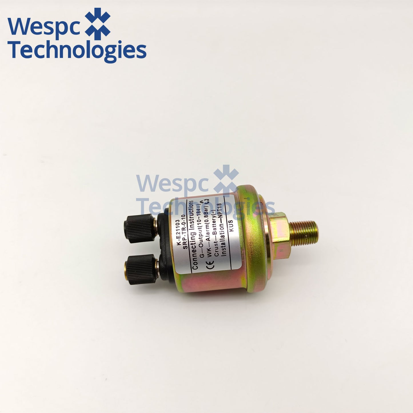 Original KUS KE21103 Engine Mechanical Oil Pressure Sensor Car Boat Sensors VDO 360-081-030-015C NPT 1/8 0.8Bar Alarm