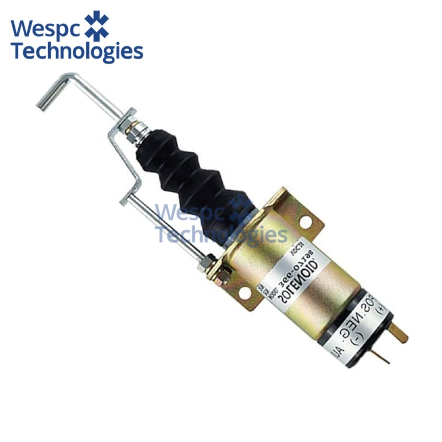 WESPC 366-07198 Fuel Shut Off Solenoid Valve 24V Fits Diesel Engine